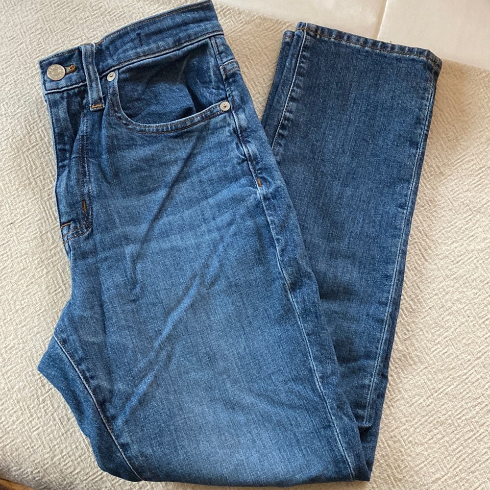 Madewell High-Rise Slim Boyjean